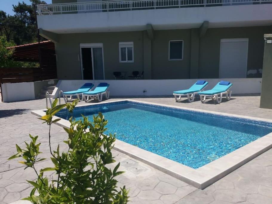 Greek Style Ground Floor Apartment & Pool إياليسوس المظهر الخارجي الصورة
