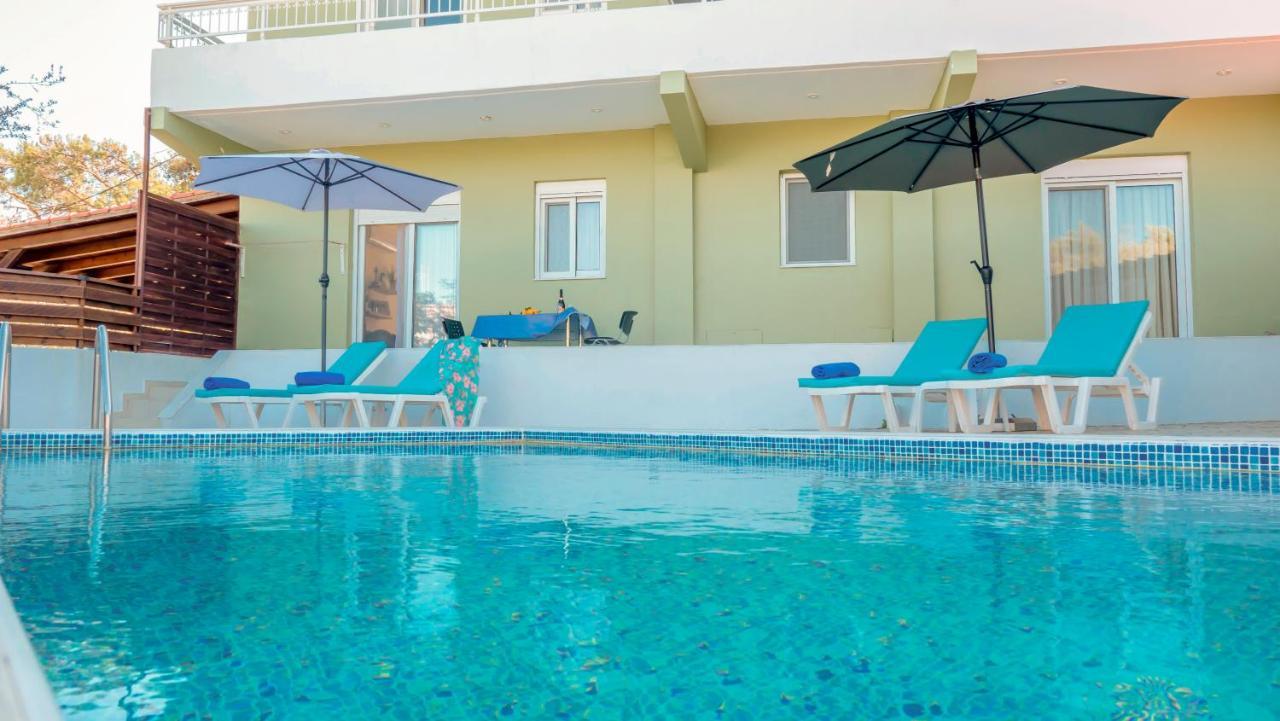 Greek Style Ground Floor Apartment & Pool إياليسوس المظهر الخارجي الصورة